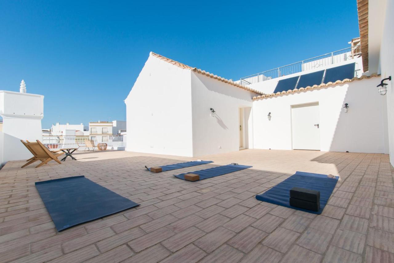 Casa Rosa Villa With Pool In Olhao Centre Dış mekan fotoğraf