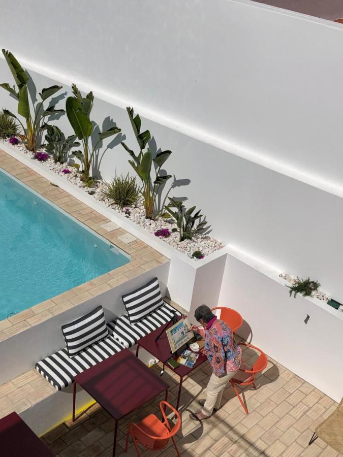 Casa Rosa Villa With Pool In Olhao Centre Dış mekan fotoğraf