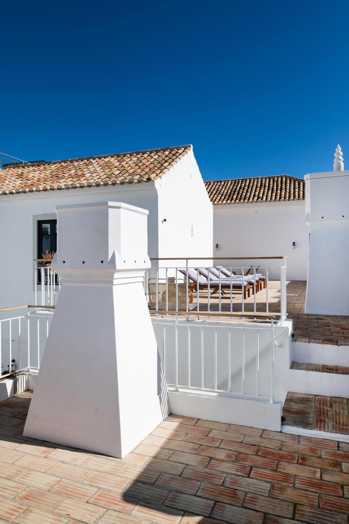 Casa Rosa Villa With Pool In Olhao Centre Dış mekan fotoğraf